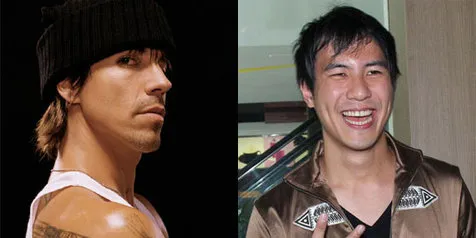 Daniel Mananta Pamer Batik ke Vokalis RHCP