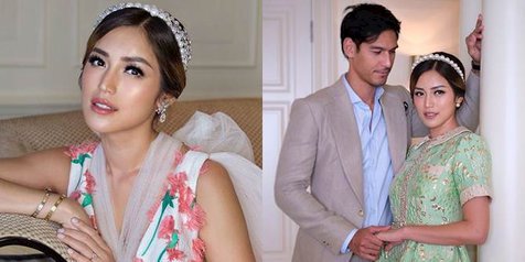 Detail Penampilan Cantik Jessica Iskandar Di Acara Tunangan Pakai 2 Dress Kapanlagi Com