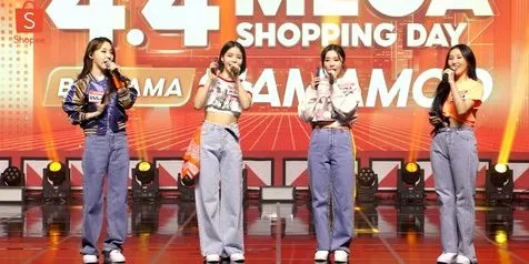 Dimeriahkan MAMAMOO, Shopee Sukses Rayakan Puncak Kampanye 4.4 Mega Shopping Day