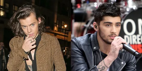 Duel Dua Personel One Direction, Zayn Malik 'Injak' Harry 