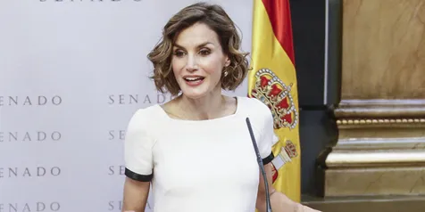 FOTO: Ketahuan! Ratu Letizia Kembali Pakai 'Baju Bekas'