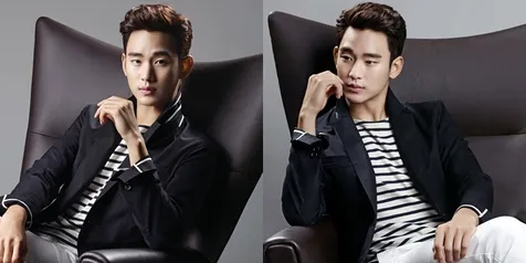 FOTO: Kim Soo Hyun Pose Heboh di Samping Bae Yong Jun & Istri