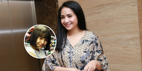  FOTO Pakai Wig Pendek  Nagita  Slavina  Jadi Mirip Putri 