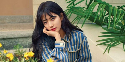  FOTO  Pamerkan Punggung  Cantik Mulus Suzy Cantik Nan 