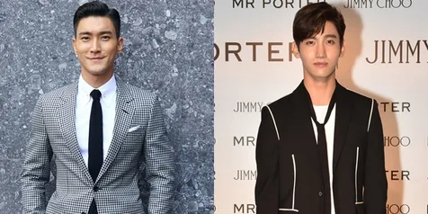 FOTO: Penampakan Ganteng Siwon & Changmin Saat Wamil Terkuak