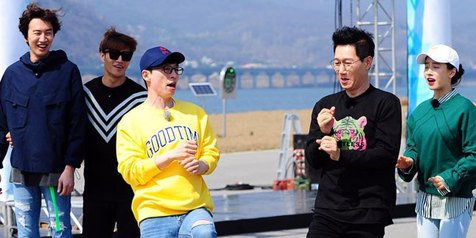  FOTO RUNNING MAN Sudah Mulai Syuting Bareng Member Baru 