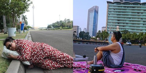 Foto: Saat Jakarta Mendadak Sepi Ditinggalkan Penduduknya Mudik Lebaran