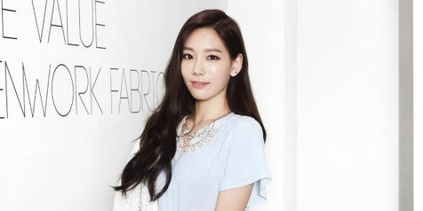  Foto Ubah Rambut  Jadi Blonde Taeyeon SNSD Mirip Krystal 