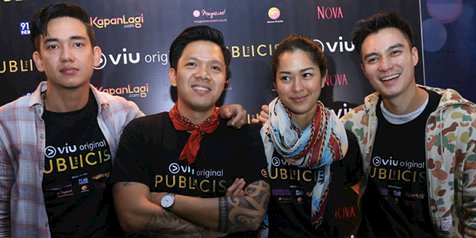 Gaet Adipati Dolken dan Prisia Nasution, VIU Luncurkan Web 