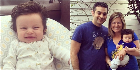 Gara Gara Lahir Dengan Rambut Tebal Bayi Ini Jadi Sensasi Dunia Kapanlagi Com