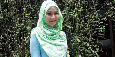 Galau, Zaskia Adya Mecca Gelar Pengajian