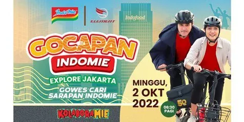 Gocapan Indomie X Element Bike, Kolaborime yang Seru Abis dan Bikin Narsis