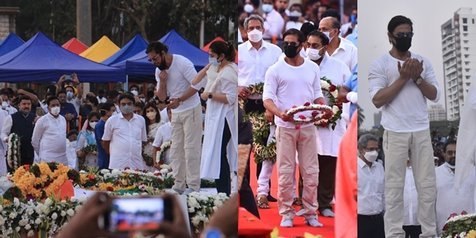 Heboh Shahrukh Khan Baca Doa Untuk Lata Mangeshkar, Dituding Ludahi Jenazah - Jadi Kontroversi di India