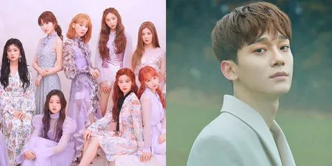 IZONE dan Chen EXO Tempati Peringkat Pertama di Berbagai Tangga Lagu