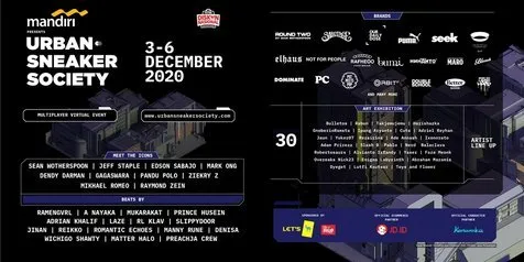 Kabar Gembira Buat Pecinta Sneakers, Urban Sneaker Society 2020 Tawarkan Kolaborasi Belanja Online dan Virtual Multiplayer Pertama Di Asia Tenggara