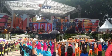 Kemeriahan Karnaval SCTV di Bojonegoro