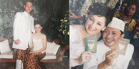 Kenang Robby  Tumewu  Mona Ratuliu Unggah Foto  Pernikahan 