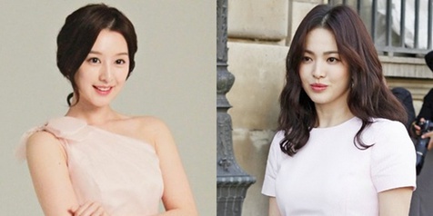 Kim Ji Won Suka Memandang Kecantikan Song Hye Gyo 