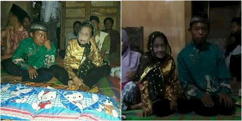 Kisah Cinta ABG 16 Tahun Nikahi Wanita 71 Tahun Ini Viral & Heboh ...