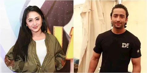 Kocak! Menari Bareng Shaheer Sheikh, Sepatu Dewi Perssik Terlontar ke Udara