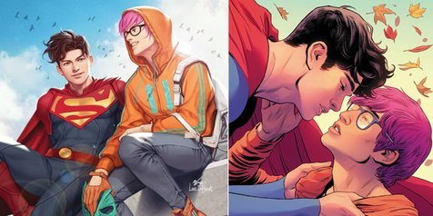 Komik DC Terbaru Rilis Gambar Jon Kent Anak Superman Sebagai Pria Biseksual