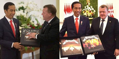 Lars Ulrich, Drummer Metallica Beri Respon Atas Hadiah Untuk Jokowi