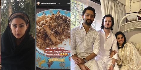 Lebaran 2020 ala Selebritis Bollywood, Shahrukh Tak Bisa Sapa Fans - Saif Ali Khan Jadi Chef