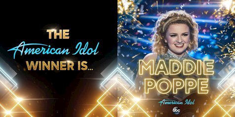 Maddie Poppe, Kontestan Asal Iowa Dinyatakan Menjadi Juara American Idol 2018!