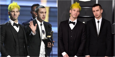 Menang Grammy, Twenty One Pilots Lepas Celana Di Atas 