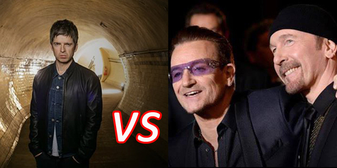 Noel Gallagher vs Bono: Sepakat Untuk Tidak Sepakat