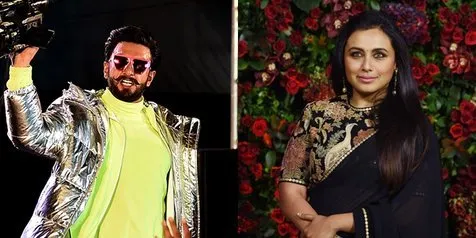 Pakai Kurta Mirip Milik Ranveer Singh, Rani Mukherjee Panen Kritikan