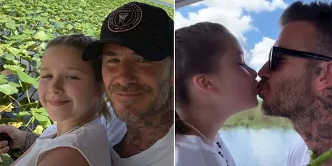 Pamer Video Cium Harper, David Beckham Lagi-Lagi Dihujat Netizen