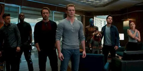 Para Superhero di Video BTS 'AVENGERS: ENDGAME', Direkam Ilegal Oleh Chris Pratt