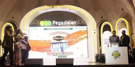 Pemenang Rumah Rp1,25 M Badai Emas Pegadaian Diumumkan, Denada Ikut Memeriahkan!