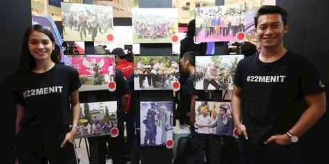 Pemeran '22 MENIT' Meriahkan Anugerah Jurnalistik Polri 2018