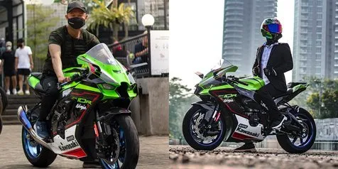 Pemilik Pertama New ZX-10R 2021 di Indonesia dan Punya Koleksi Segudang Motor Mewah, Youtuber Harry Affandy Jadi Viral