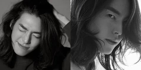 Pemotretan Perdana Pasca Sembuh Dari Kanker, Kim Woo Bin Kejutkan Para Penggemar Dengan Rambut Gondrong!