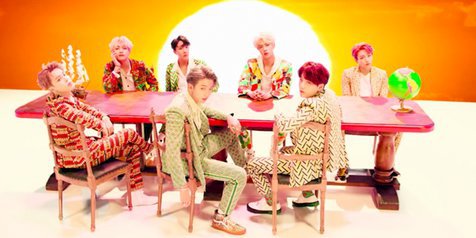 Pesona BTS Tampil Dengan Gaya Rambut Kece di MV IDOL 