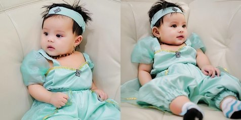 Potret Imut Ameena Jadi Princess Jasmine, Anak Atta Halilintar dan Aurel Hermansyah Bikin Netizen Gemas!