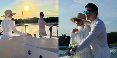Romantis, 7 Potret Syahrini Bareng Reino Barack Nikmati Golden Hour di Jepang - Vibesnya Serasa Honeymoon Lagi