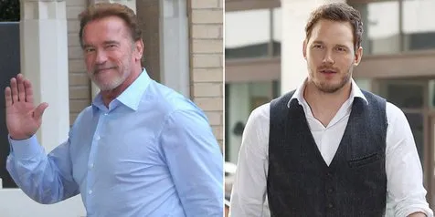 Sebelum Lamar Katherine, Chris Pratt Minta Izin Dulu ke Arnold Schwarzenegger