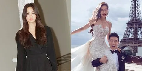 Seperti Song Hye Kyo, Angelababy Dirumorkan Cerai Gara-Gara Tak Pakai Cincin Nikah