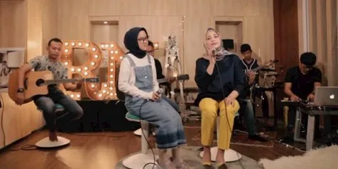 Simak Serunya Nagita Slavina Kolaborasi Bareng Sabyan Dalam 'Ya Maulana'