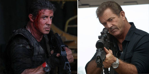 Stallone Vs Mel Gibson di 'THE EXPENDABLES 3', Pilih Mana ...