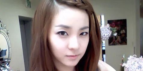 Style Cornrows, Dara 2NE1 Tampil Dengan Rambut Baru