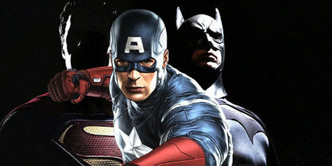Superior, Captain America 'Gebuk' Batman dan Superman