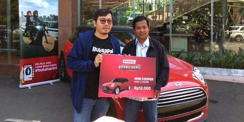 Tak Mampu Bayar Pajak Pemenang Mini Cooper Bukalapak Jual 