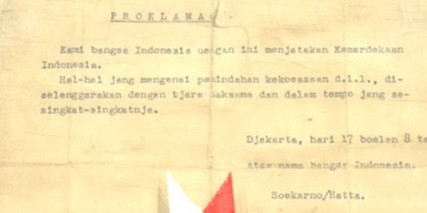 Teks Proklamasi Kemerdekaan Indonesia Beserta Sejarah Dan Makna Artinya Kapanlagi Com