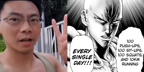 Cara jadi saitama