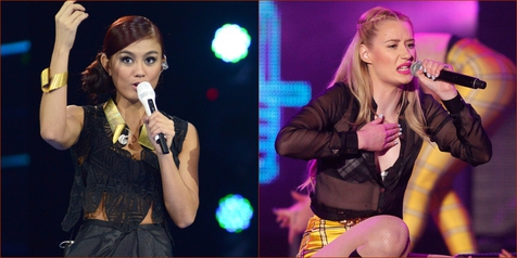 Ungguli PSY Dan Ariana Grande, Agnez Mo Saingi Iggy Azalea 